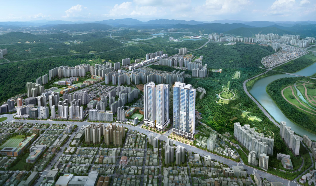 이안 문수로 센텀시티 광역조감도 이안 문수로 센텀시티 광역조감도