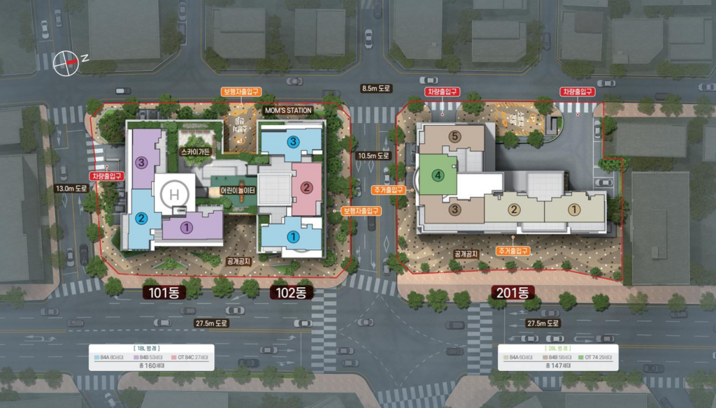 이안 문수로 센텀시티 단지배치도 이안 문수로 센텀시티 단지배치도